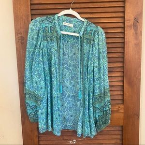 SOLD UFT Spell Sundown Blouse Size L